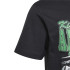 Camiseta adidas Mer Ka Gfxtee Infantil Preto