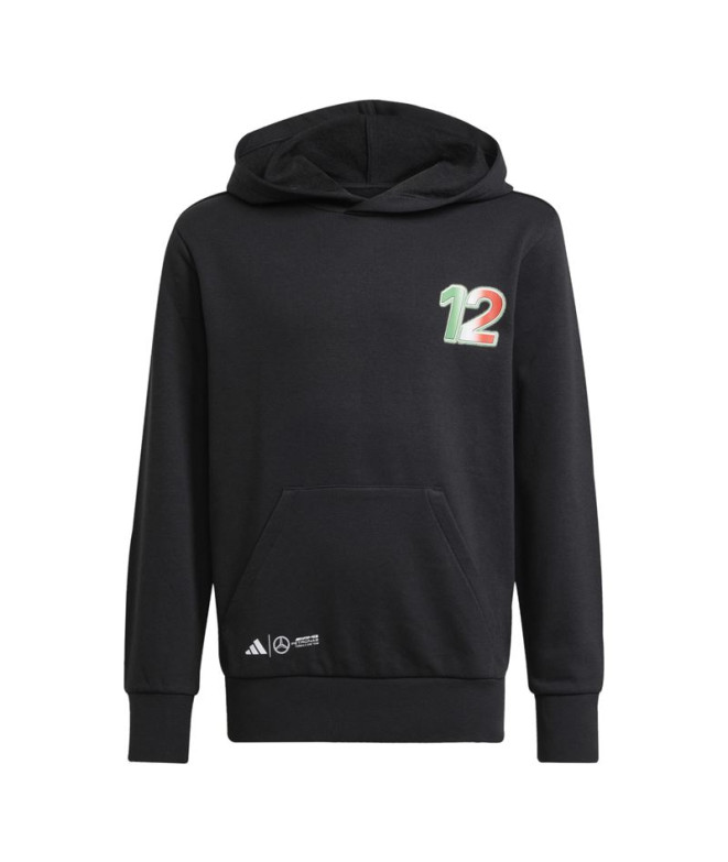 Sudadera adidas Mer Ka Gfx Hd Infantil Negro