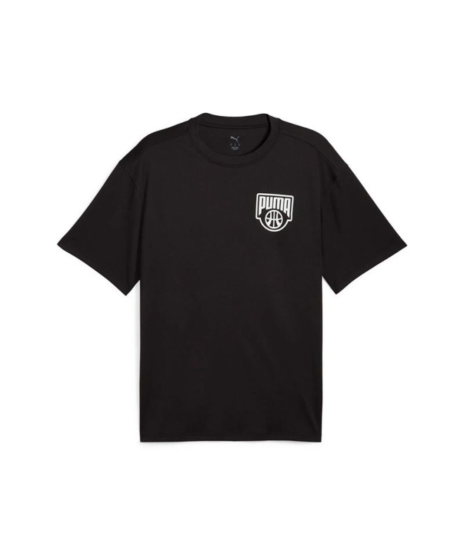 Camiseta de Baloncesto Puma Posterize II, Negro, Hombre