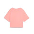 Camiseta Puma Essentials Cropped Rosa Mujer