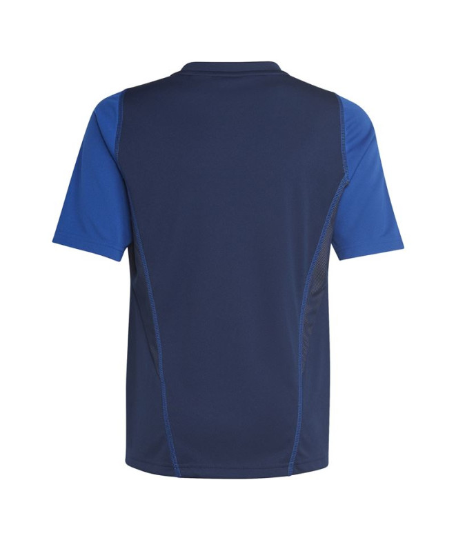 Camiseta de Futebol adidas Tiro23 Infantil Azul