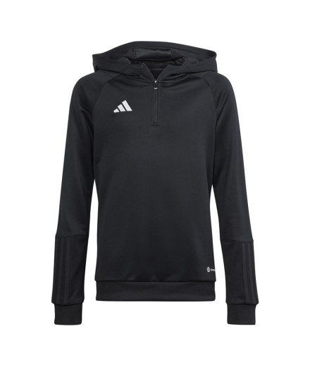 Moletom de Futebol adidas Tiro23  Infantil Preto