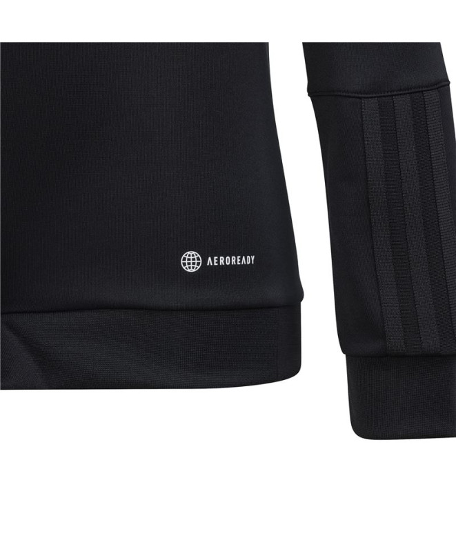 Moletom de Futebol adidas Tiro23  Infantil Preto