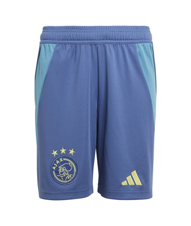 Pantalón de Fútbol adidas Ajax Amsterdam 2024/25 Away Shorts Niño Azul