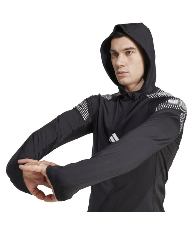 Sweat de Fitness adidas Ps Quarter Zip Homme Noir