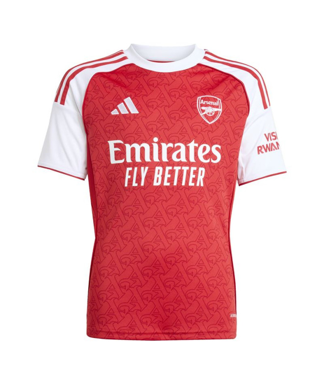 T-shirt de Football adidas Arsenal H Jsy Enfant Rouge