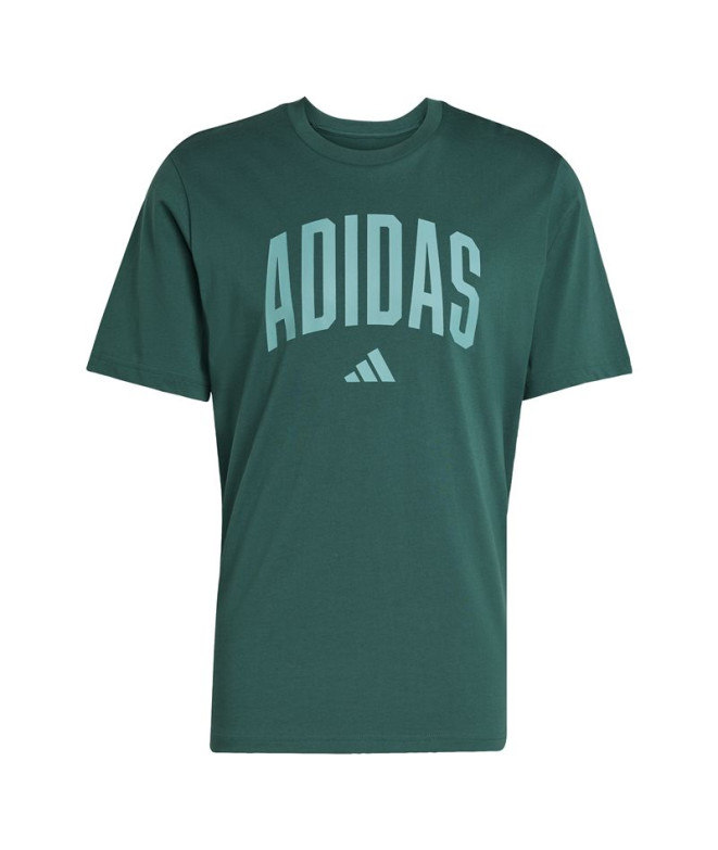 Camiseta adidas Collegiate Hombre Verde
