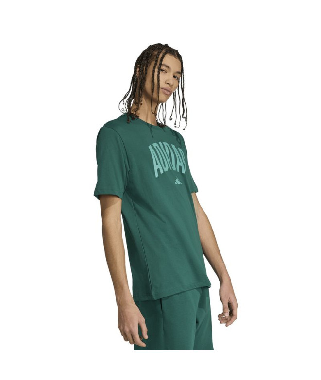 T-shirt adidas Collegiate Homme Vert