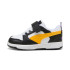 Zapatillas Puma Rebound V6 Lo A, Negro Amarillo, Niño
