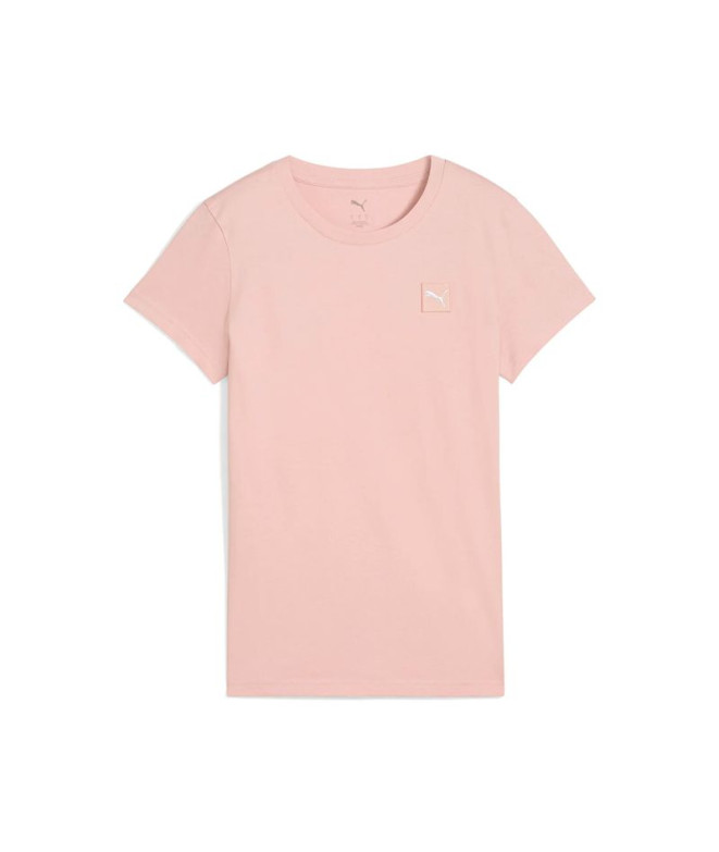 Camiseta Puma Essentials ElevatedRose Quartz Mujer