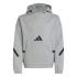 Moletom adidas Z.N.E. Hoodie Infantil Cinza