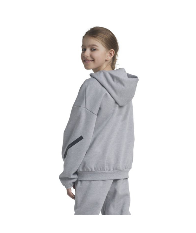Sweat adidas Z.N.E. Hoodie Enfant Gris