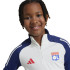 Moletom adidas Olympique Lyonnais 24/25 Tiro24 Treinamento Infantil Branco