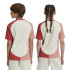 Camiseta de Futebol adidas Olympique de Lyon 3 Infantil Branco Roto