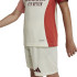 Camiseta de Futebol adidas Olympique de Lyon 3 Infantil Branco Roto