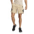 Calça de Fitness adidas Gym+ 3 Bandas Short Homem Bege