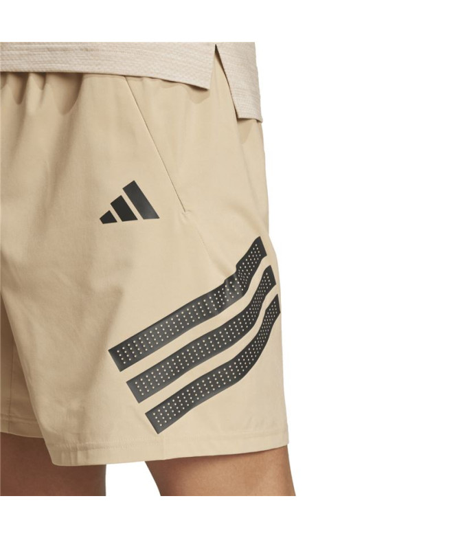 Pantalons de Fitness adidas Gym+ 3 Bandes Short...