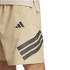 Calça de Fitness adidas Gym+ 3 Bandas Short Homem Bege