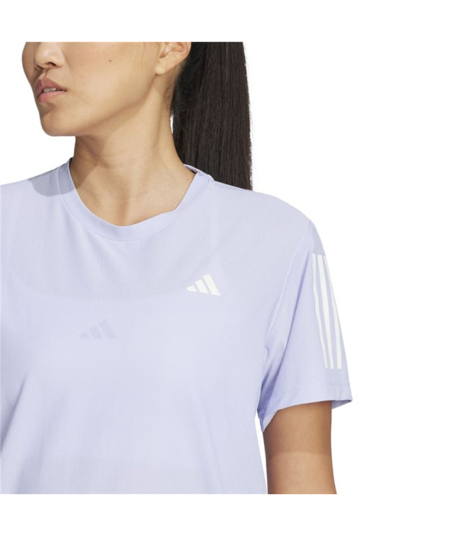 Camiseta de Running adidas Own the Run Mulher...