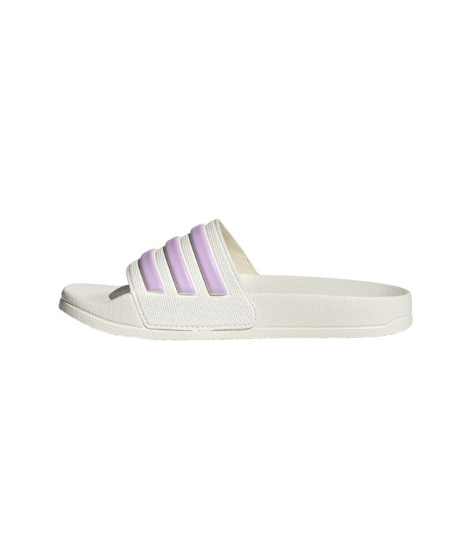 Chinelos adidas Adilette Shower Infantil Branco