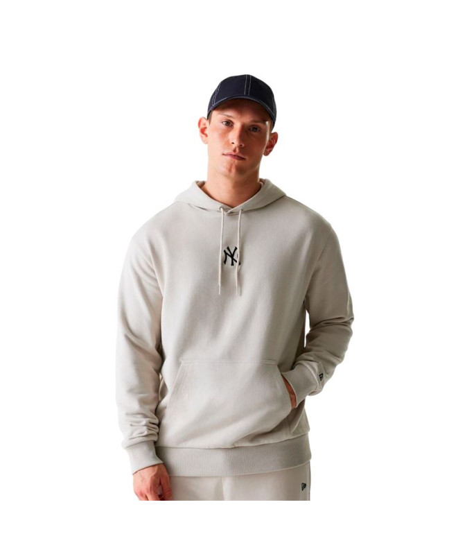 Sweat New Era NOS MLB LE MIDI OS FT New York Yankees STN Beige Clair Homme