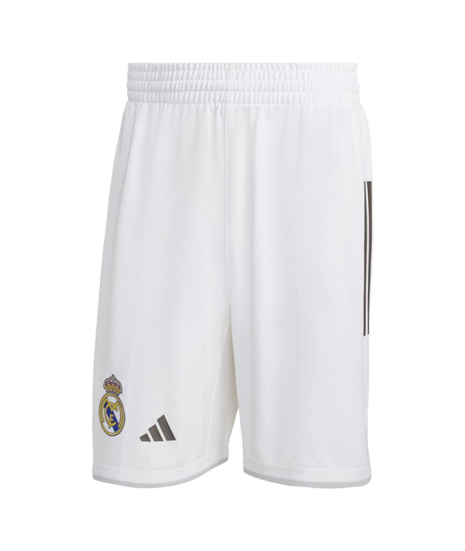 Pantalón de Baloncesto adidas Rm Bb H Short Hombre Blanco