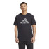 Camiseta adidas Camo Logo Homem Preto