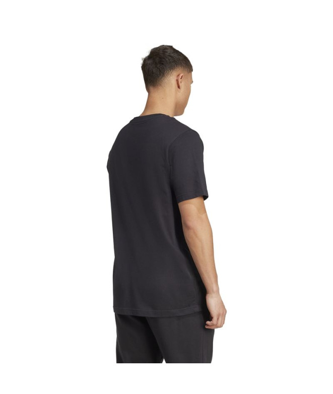 Camiseta adidas Camo Logo Hombre Negro