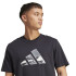 Camiseta adidas Camo Logo Homem Preto