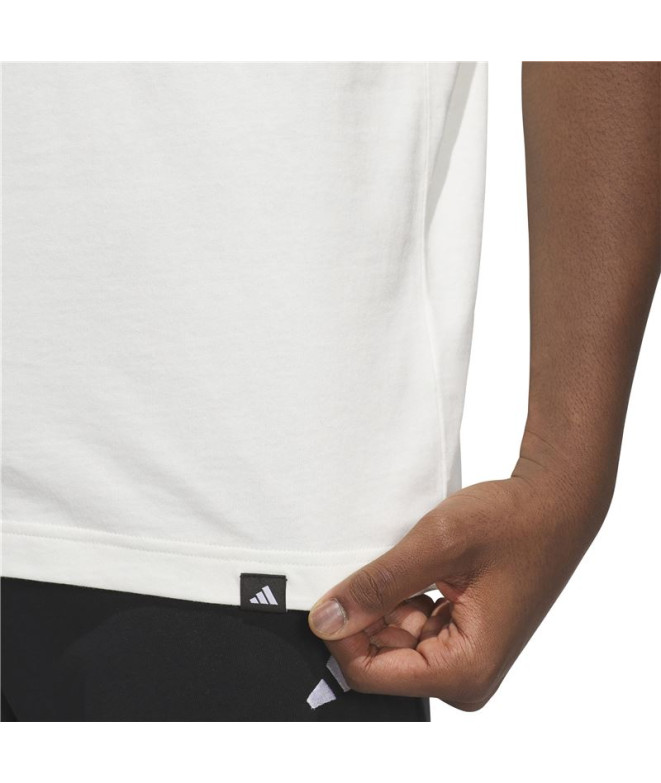 Camiseta adidas Club Scenic Homem Bege