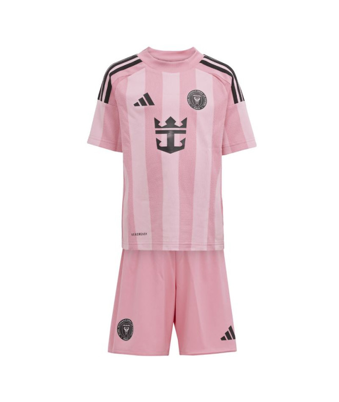 Ensemble de Football adidas Inter Miami H Mini Bébés Rose