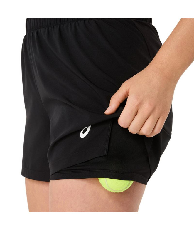 Calça Curto de Tênis ASICS Court 2-N-1 Short...