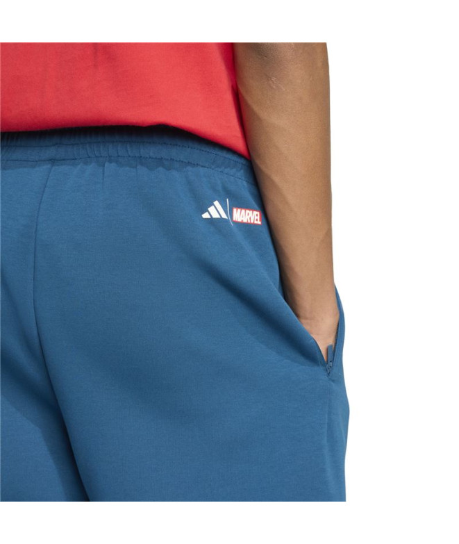 Pantalon adidas Sm Sweatshort Homme Bleu