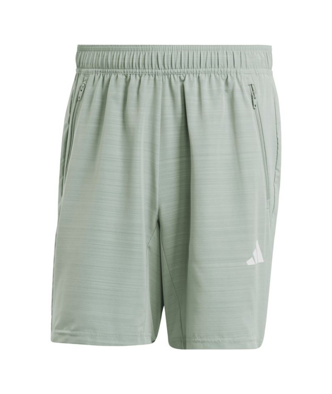 Pantalones de Fitness adidas Tr-Es Wv Mel Hombre Gris