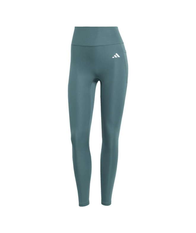 Malhas de Fitness adidas Opt Pow Ess 7/8 Mulher Azul