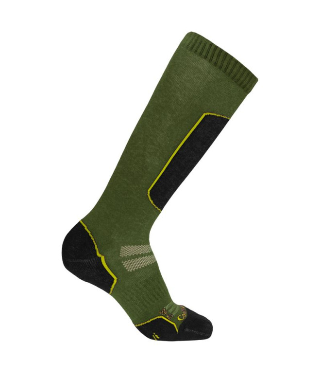 Chaussettes de montagne Joluvi Coolmax Trekking 2Par Vert Chasse/ Noir