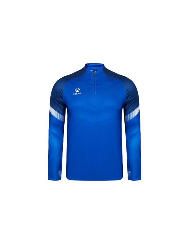 Moletom de Futebol Kelme Sweatshirt Warrior Kids Infantil Royal Sky Azul
