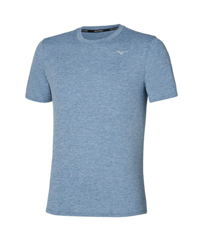 Camiseta De Fitness Mizuno Impulse Core Tee Hombre Gris