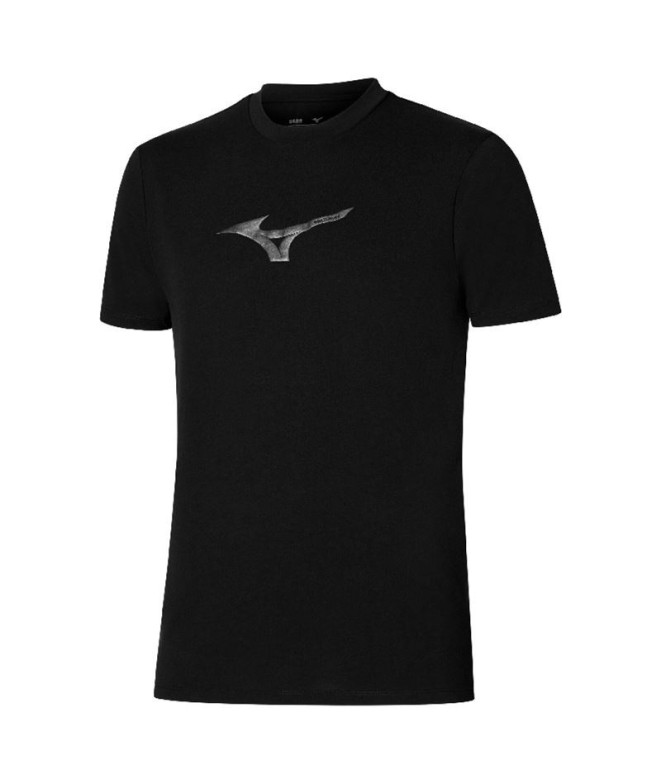 T-shirt de Fitness Mizuno Athletics Rb Tee Homme Noir