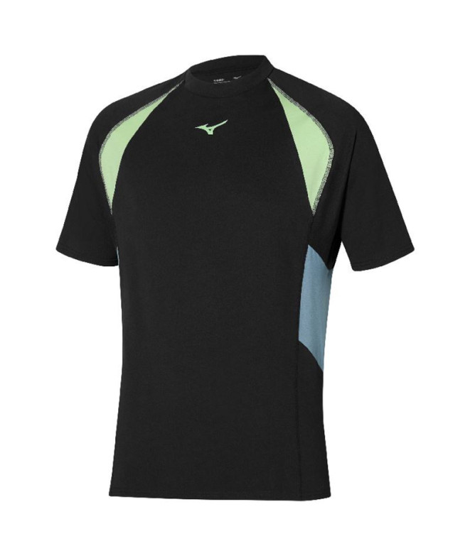 T-shirt De Fitness Mizuno Athletics Oversize Tee Homme Noir