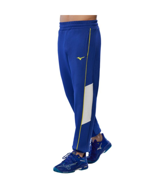 Pantalon de Fitness Mizuno Athletics Sweat Homme Bleu