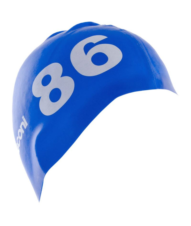 Bonnet de natation Mosconi Numéro Set 90 Bleu royal