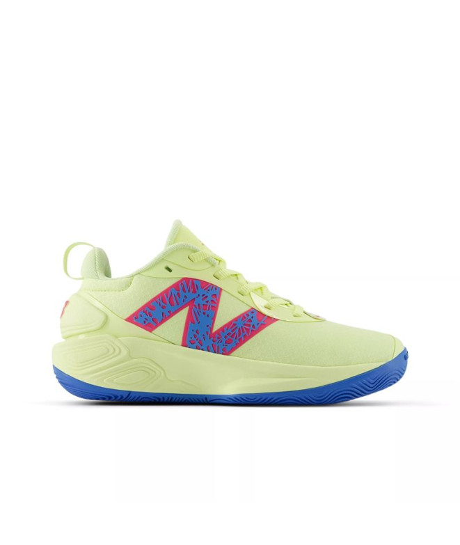 Zapatillas de Baloncesto New Balance Two Wxy V5 Niño Limelight