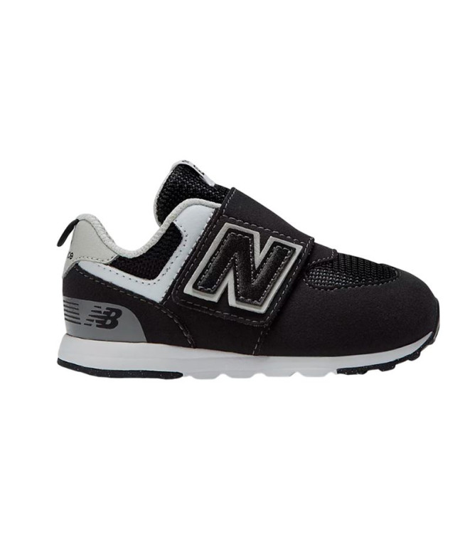 Zapatillas New Balance 574 NEW-B Hook & Loop Negro Bebés