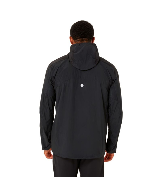 Casaco de Running ASICS Road Packable Homem Preto