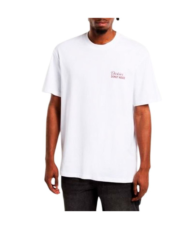 Camiseta Dickies Donut House Ss Branco Homem