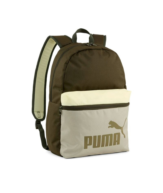 Mochila Puma Phase Color Block Verde