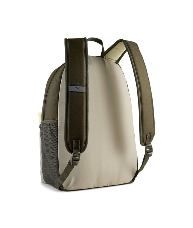 Mochila Puma Phase Color Block Verde