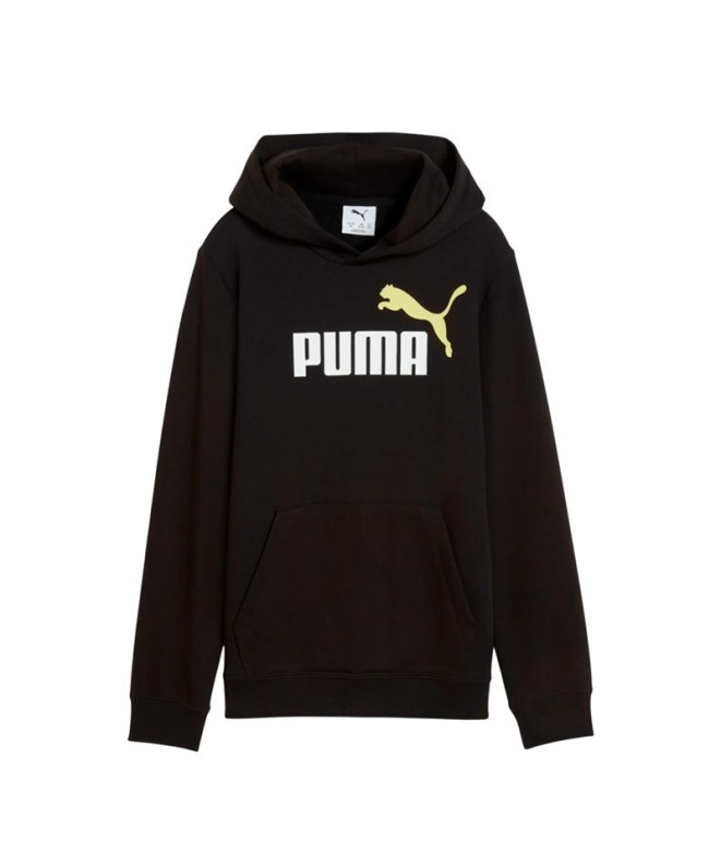 Sudadera Puma Essentials 2 Color No.1 Log Infantil Negro