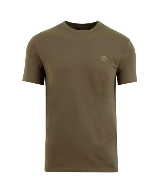 T-shirt Timberland Dunstan River T-shirt à manches courtes Feuille Terre Homme Vert